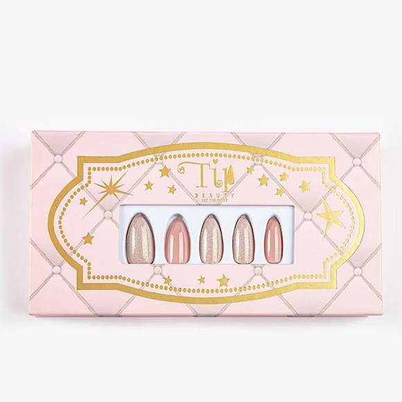 TIP BEAUTY Shimmer Collection Press On Nails in Flaunt - Picture 1 of 2